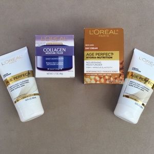 LOREAL FACE CREAM BUNDLE - 4 PCS - NWT